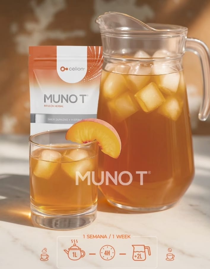 Te DETOX - MunoT - Infusión Herbal Sabor Durazno